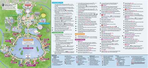 Epcot Map (Walt Disney World) | WDW Kingdom