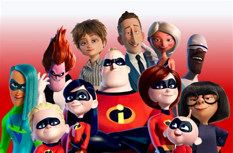 The Incredibles 2 Characters Names