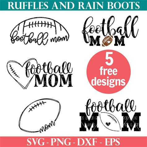 Football Mom Free SVG Bundle - Ruffles and Rain Boots SVG