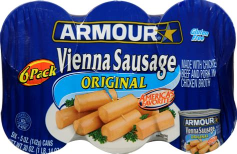 Armour Vienna Sausage 6 Pack, 28.5 oz - Ralphs