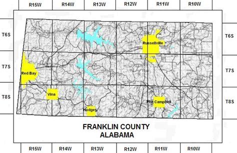 Franklin County Alabama Community Information and Maps