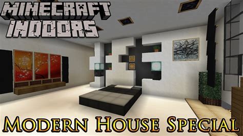 Minecraft Indoors Interior Design Modern House Special You