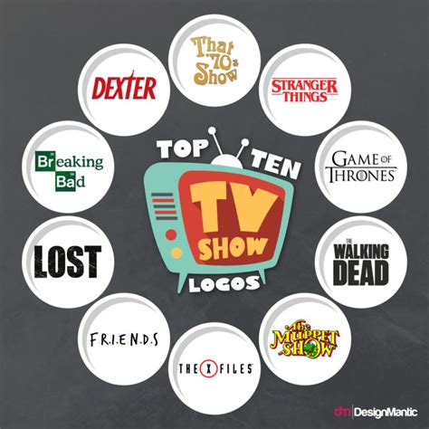 10 Iconic TV Show Logos | DesignMantic: The Design Shop