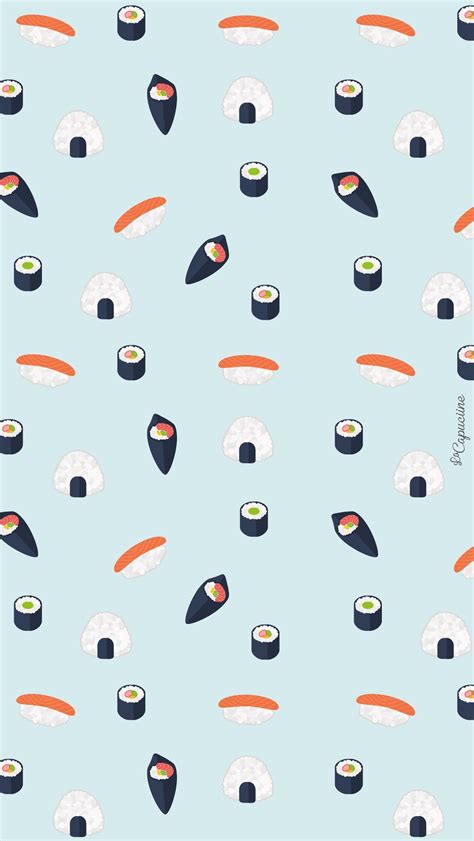 Kawaii Sushi Wallpapers - Wallpaper Cave