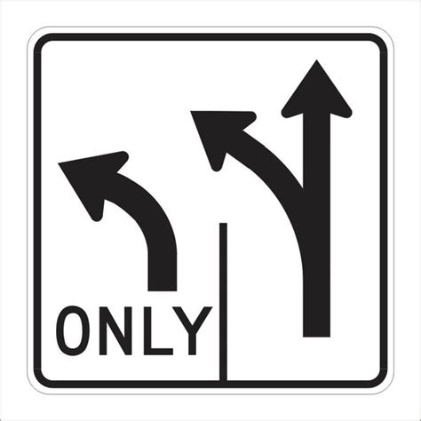 R3-8 LANE CONTROL SIGN – Main Street Signs, Athaco Inc.