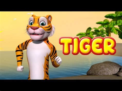 Tiger Song | Animal Rhymes and Dance for Children | Infobells - Videos ...