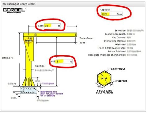 Jib Crane Design | Free Standing Jib Cranes | Wall Bracket Jib Cranes