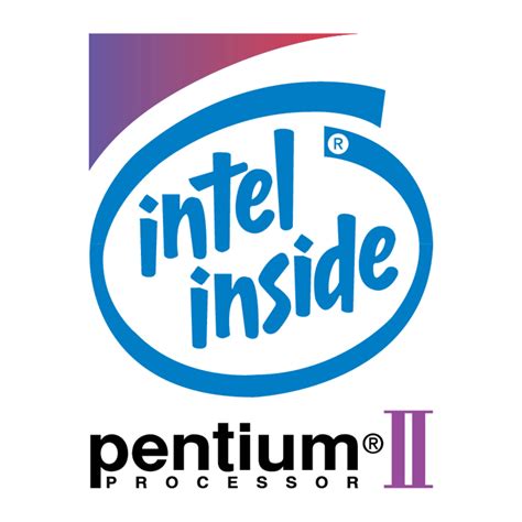 Pentium II Processor logo, Vector Logo of Pentium II Processor brand ...