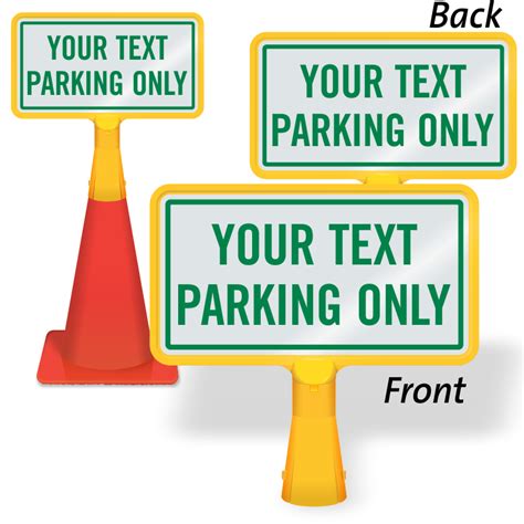 Custom Parking Signs | Custom Parking Lot Signs