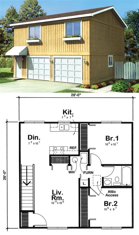 50 best Garage Apartment Plans images on Pinterest | Garage apartments ...