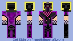 ultimate purple warrior Minecraft Skin