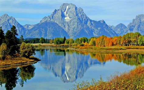 Unterwegs Im Grand Teton National Park Wyoming : Wallpapers13.com