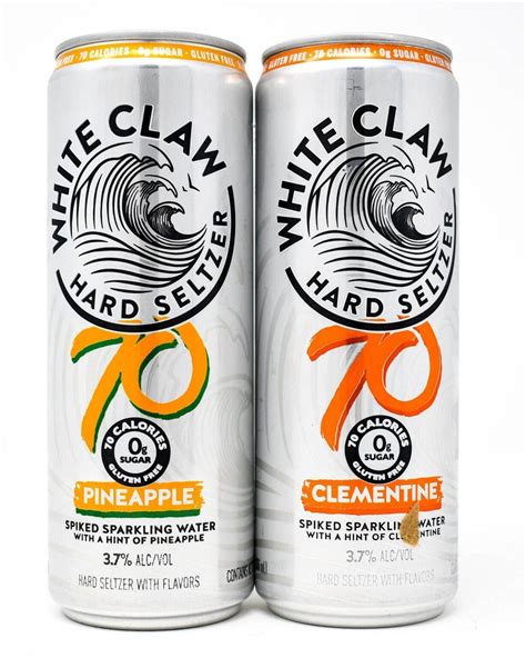 White Claw, Hard Seltzer, "70", 12oz Cans - Princeville Wine Market