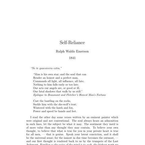 self reliance - Ralph waldo emerson.pdf | DocDroid