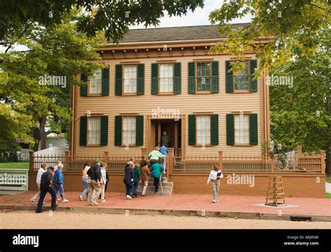 Abraham Lincoln Home Springfield Il Stock Photo - Alamy