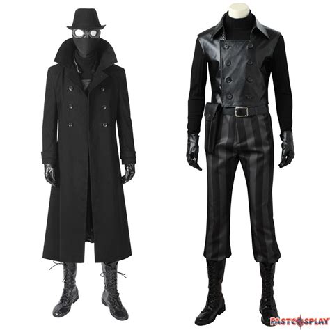 Spider-Man into the Spider-Verse Spider Man Noir Cosplay Costume