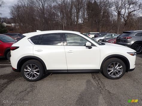 2020 Snowflake White Pearl Mazda CX-5 Grand Touring AWD #136654246 ...