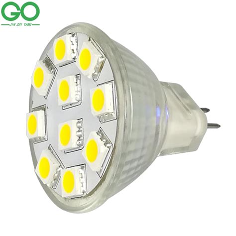 MR11 GU4 Led Spotlight 12V 2W Dimmable Bombillas Led Spot light 10 ...