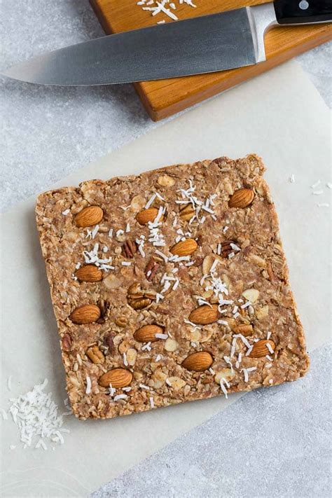 Keto Granola Bars | Best Low Carb Protein Bar Snack Recipe