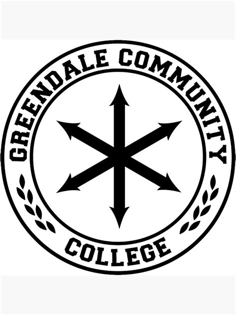 "Greendale Community College Logo" Art Print by Bevatron | Redbubble