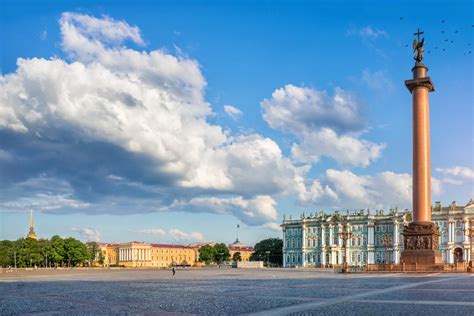 The Palace Square (finally formed in 1820-1830s), Saint-Petersburg