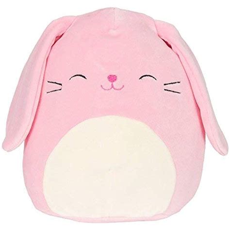 Kellytoy Squishmallows Easter Themed Pillow Plush Toy (Pink Bunny, 9 ...