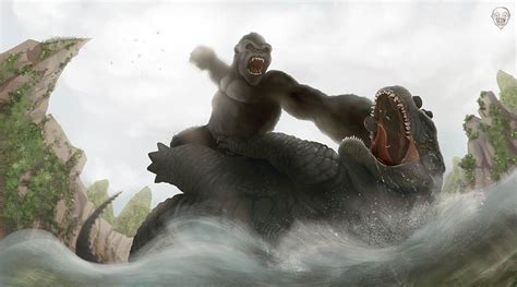 King Kong officially beats Godzilla at the box office!