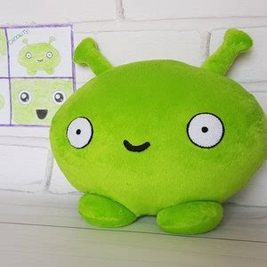 Custom Plush Toy Inspired by Mooncake From Final Space, Mooncake Green ...