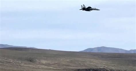 Pilot dead after military jet crashes in Death Valley