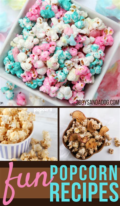 Gourmet Popcorn Recipes