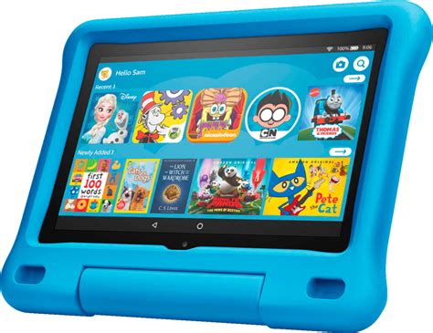 Customer Reviews: Amazon Fire 8 Kids 8" Tablet – ages 3-7 32GB Blue ...