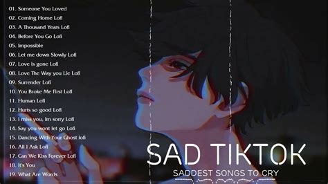 Sad tiktok songs playlist that will make you cry - Saddest songs to cry ...