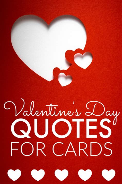 Valentines Day Quotes for Cards - Frugal Mom Eh!