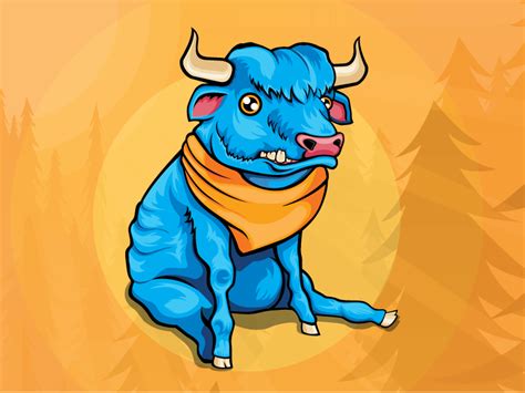 Babe The Blue Ox by Jordan Harper on Dribbble