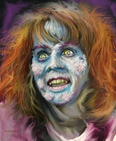 Linda Blair from the Exorcist by JamesPeterMcDermott | Website Horror ...