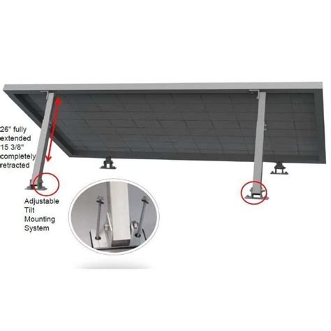 Universal Adjustable Solar Panel Mount – Fits 1 Panel - AGAPE OFF-GRID ...