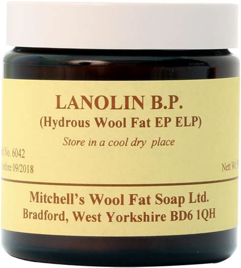 Mitchell's Wool Fat Large Lanolin B.P.: Amazon.co.uk: Health & Personal ...