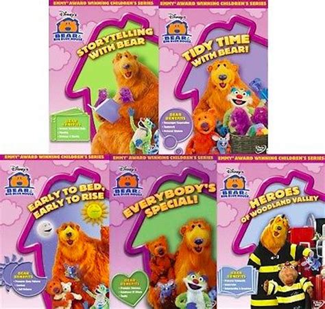 Bear in the Big Blue House DVD Set Series TV Show Bundle Lot Children ...