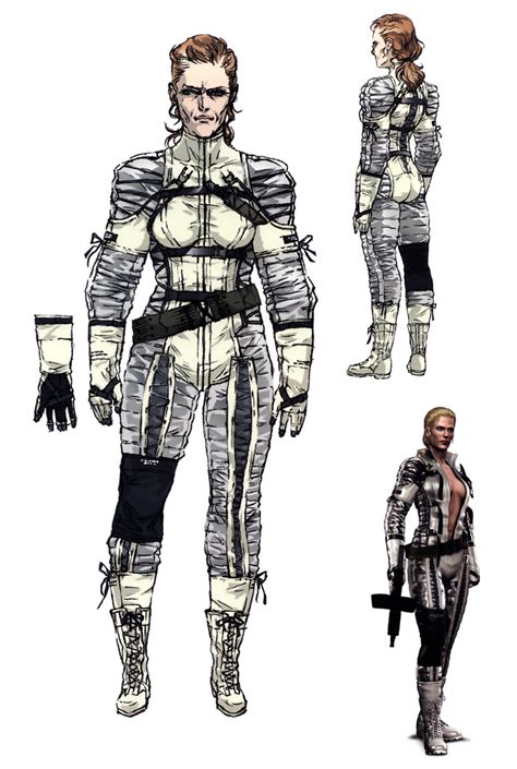 The Boss Concept Art - Metal Gear Solid 3: Snake Eater Art Gallery