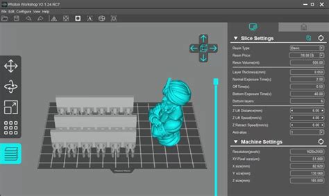 Anycubic Photon Mono Resin Settings Spreadsheet