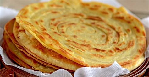 Lachha Paratha Recipe - Kitchen Cookbook