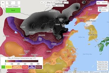 Beijing Air Pollution Is More Unhealthy Than Cigarettes