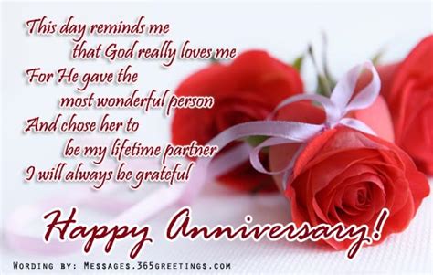 Anniversary Messages For Wife - 365greetings.com