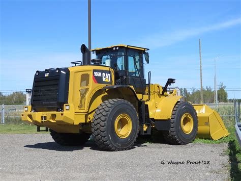 Cat 966M Wheel Loader | Cat 966M Wheel Loader on display in … | Flickr