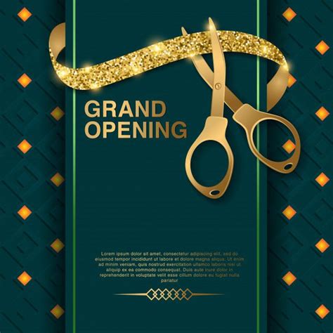 Poster Shop Opening Invitation Card Background - pic-resources