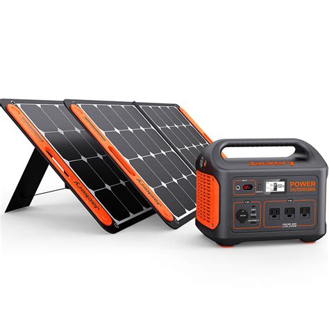 Jackery 1000W Continuous/2000W Peak Portable Solar Generator SG880 with ...