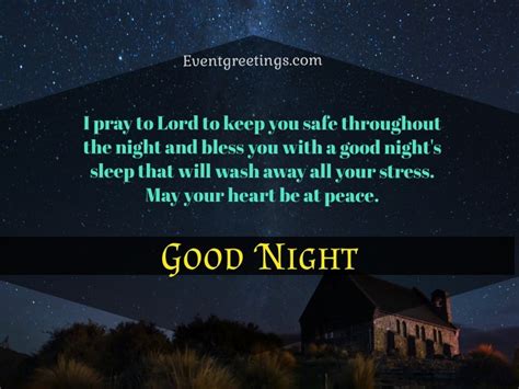 35 Best Good Night Prayer For Peaceful Sleep Events Greetings