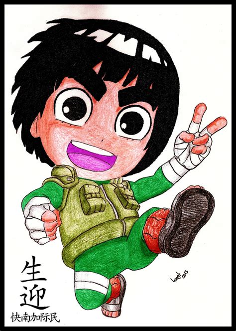 Rock Lee Chibi by LucasTsilva on DeviantArt