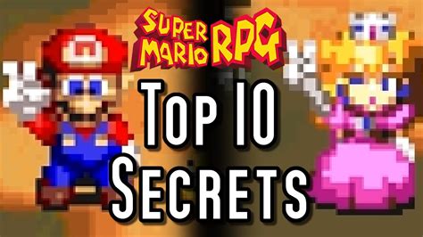 Super Mario RPG TOP 10 SECRETS (SNES) - YouTube