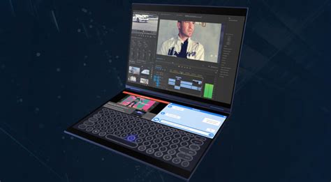 Asus Shows Off 'Precog' Laptop With Second Screen for Keyboard ...